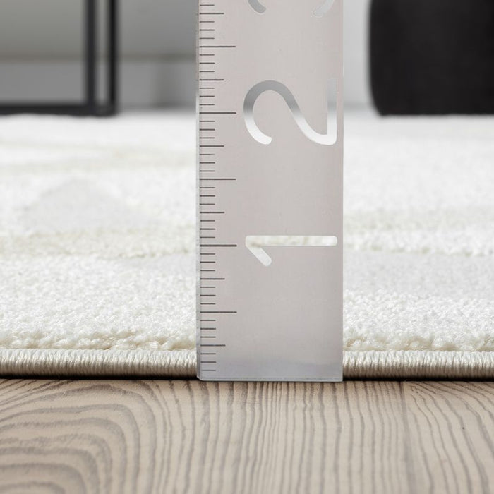 Nomad Geometric Cream Rug