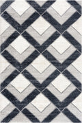 Nuevo Geometric Grey Rug