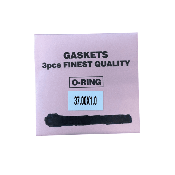 O-Rings 39.00 x 37.00 x 1.00mm Pack of 3