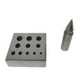 Oval Bezel Collet Block & Punch