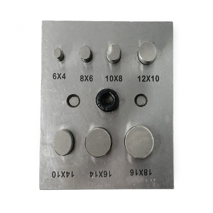 Oval Disc Cutter Set of 7