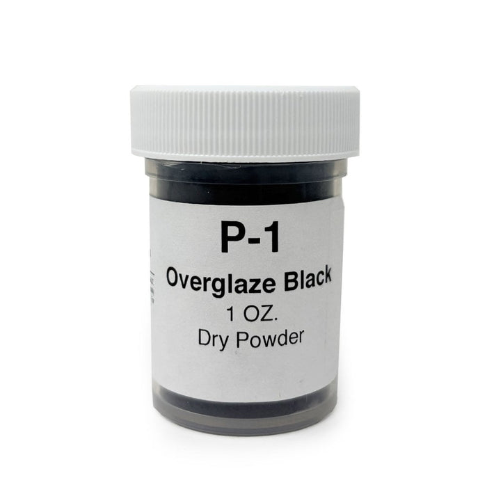 P-1 Black Overglaze Painting Enamel, 28g
