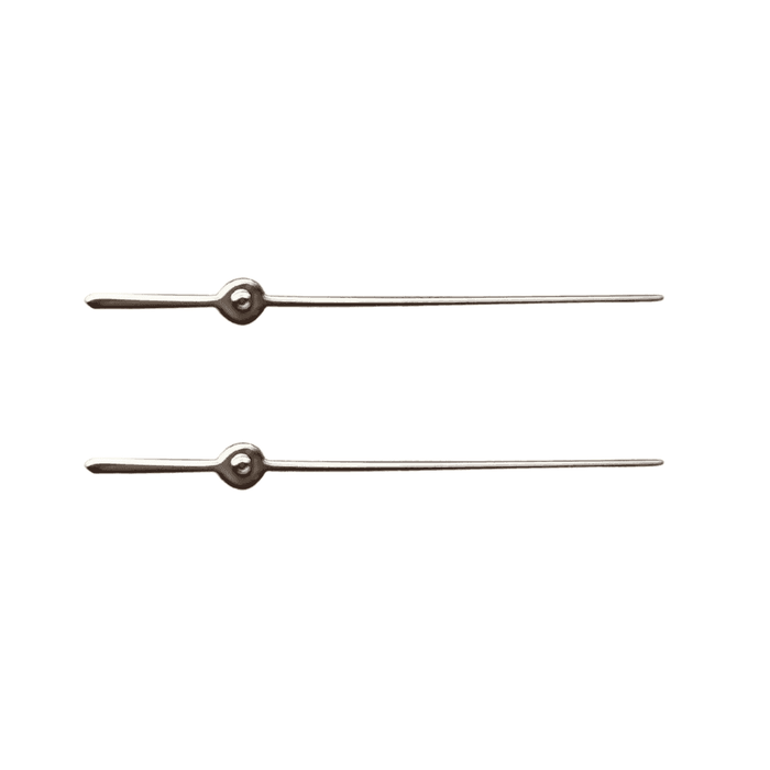 Pair of Centre Second Watch Hands (Ø0.21, Shaft Height 0.7) - Choose Colour