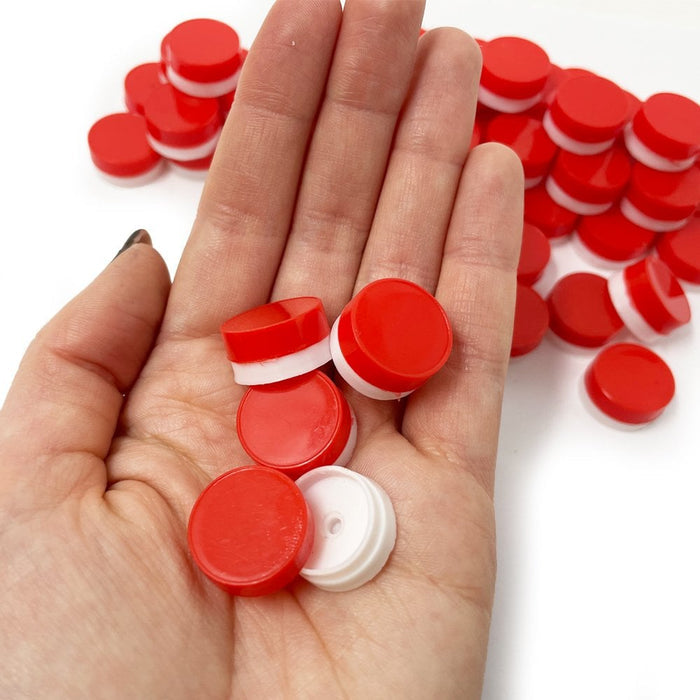 Plastic Boxes for Watch Balances, Pack of 50