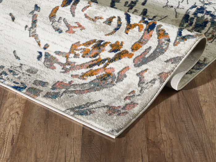 Porto Abstract Multicolor Rug