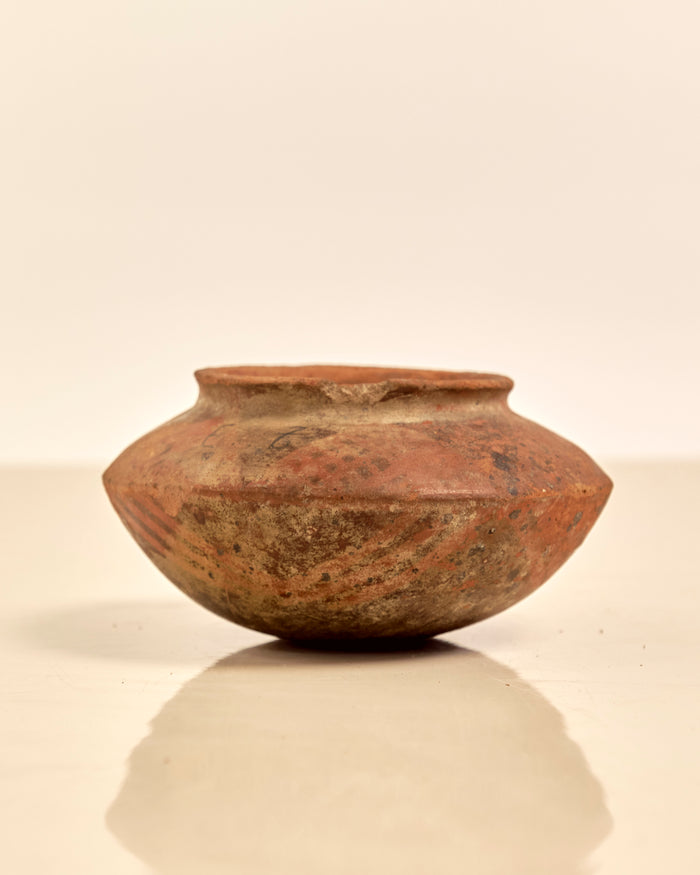 Pre-Columbian Ceramic Wide Mouth Bowl