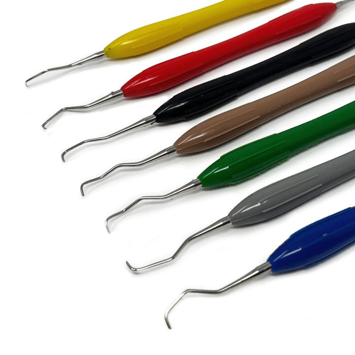 Precision Wax Carver Set of 7 with Silicone Handles