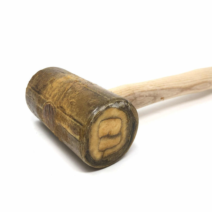 Rawhide Mallet, 2 Options 1.5" 1.75" Diameter Head