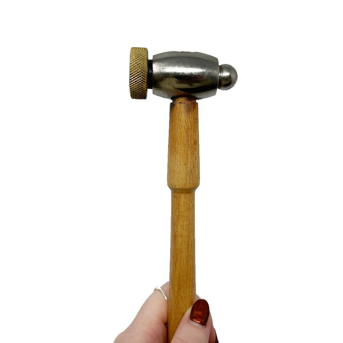Repousse Hammer with Brass, Steel & Nylon Heads