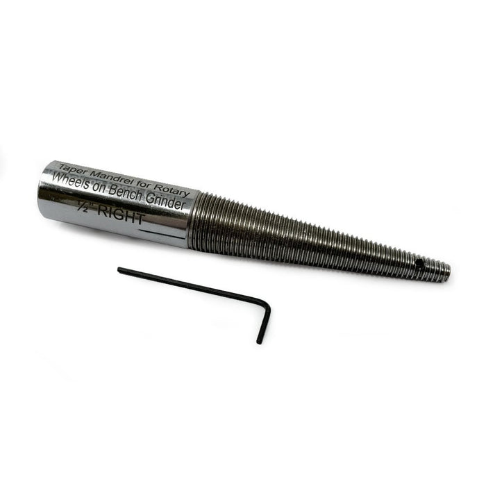 Right Hand Taper Spindle 1/2" (12mm) Bore