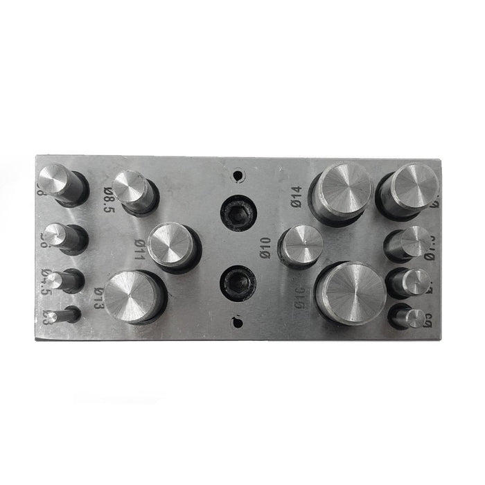 Round Disc Cutter Set of 14 (3mm - 16mm)