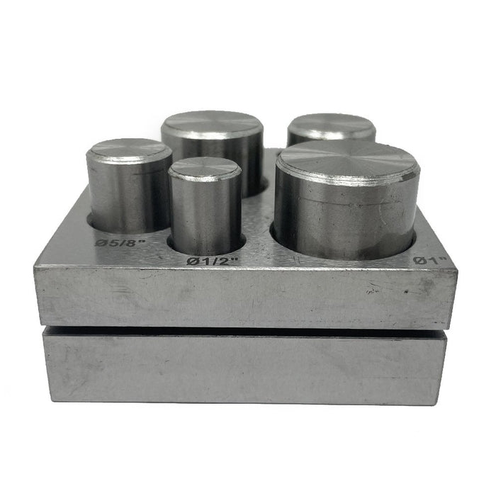 Round Disc Cutter Set of 5 (12mm - 25mm)