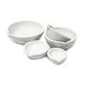 Set of 5 Ceramic Crucible Dishes
