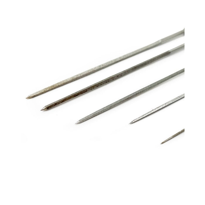 Set of 6 Cutting Broaches, 0.80mm - 2.30mm