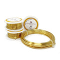 Silver Plated Copper Wire, Gold Colour