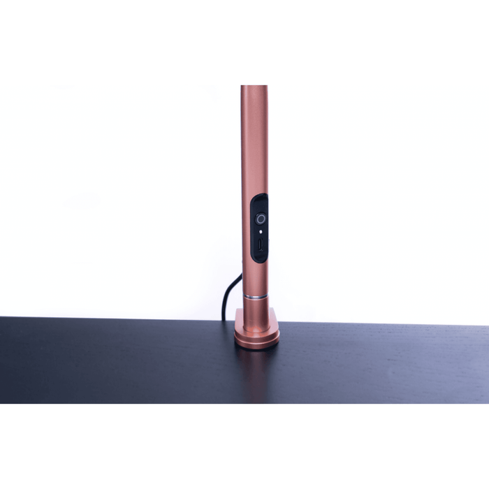 Slimline 4 Table Lamp Rose Gold