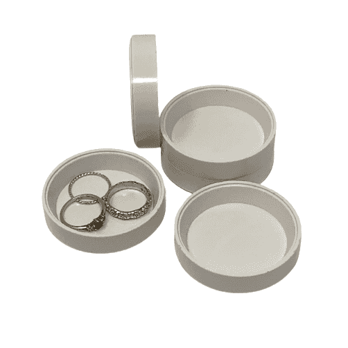 Small Parts Round Stackable Trays
