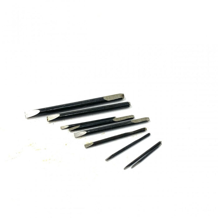 Spare Screwdriver Blades Set of 9