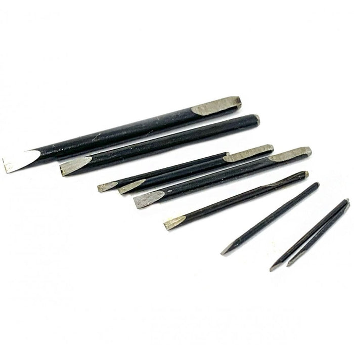 Spare Screwdriver Blades Set of 9