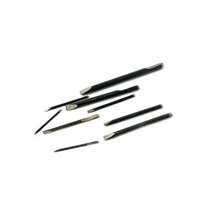 Spare Screwdriver Blades Set of 9