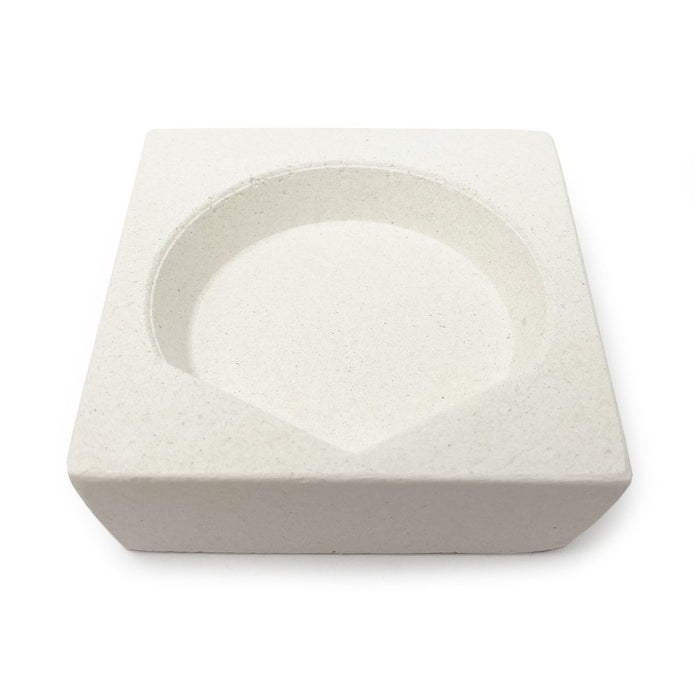 Square Ceramic Crucible Dish, 65mm