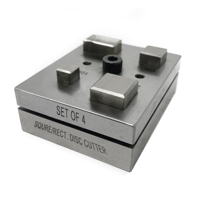 Square & Rectangle Disc Cutter Set of 4