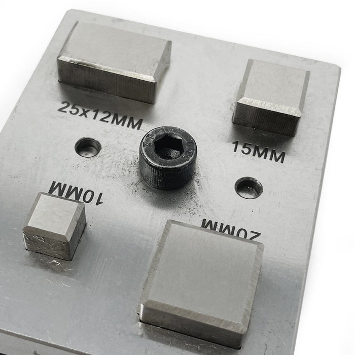 Square & Rectangle Disc Cutter Set of 4