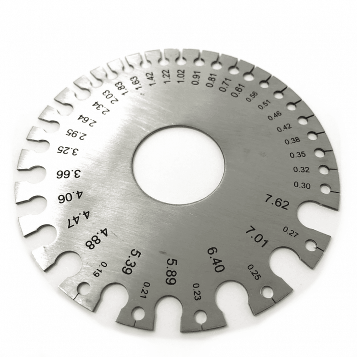 Standard Wire Diameter Gauge