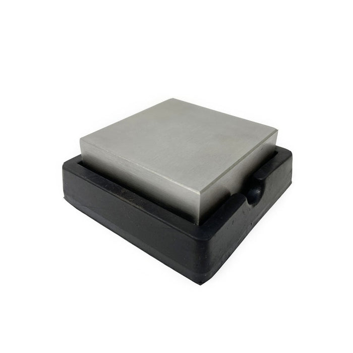 Steel Bench Block In Rubber Base