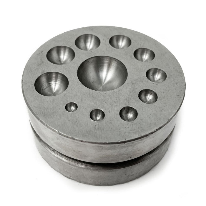 Steel Dapping Disc on Rubber Base