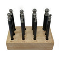 Steel Dapping Punch Set of 12 (2.3mm - 11.5mm)