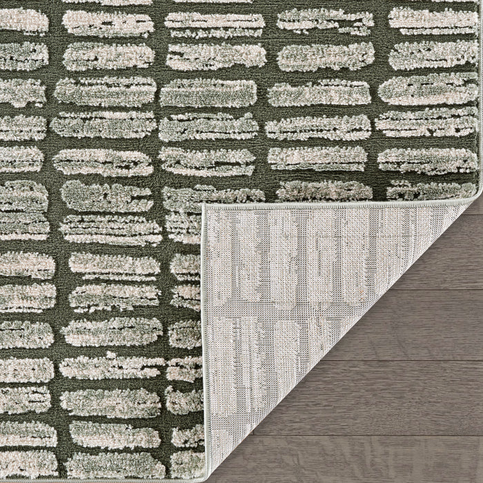 Sunday Tile Green Rug