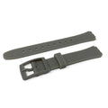 Swatch Style Silicone Watch Strap (12mm Notches), Grey