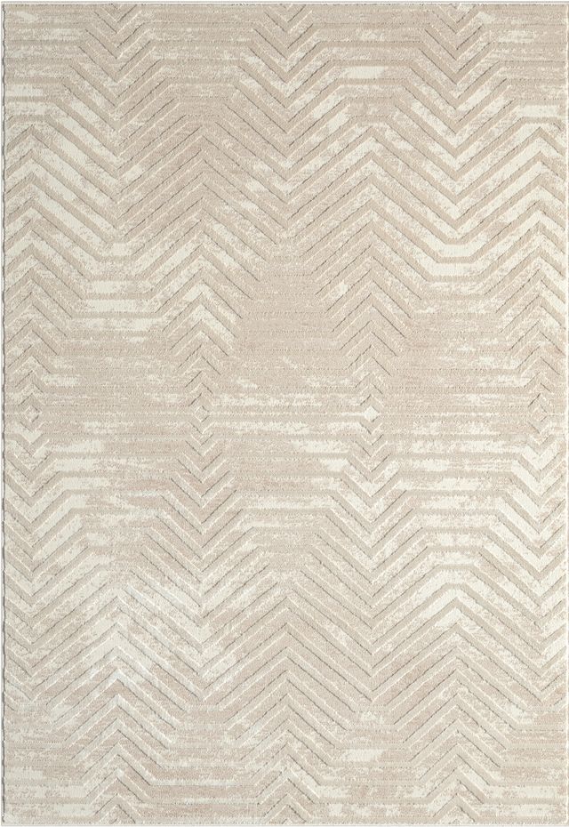 Terra Geometric Beige Rug