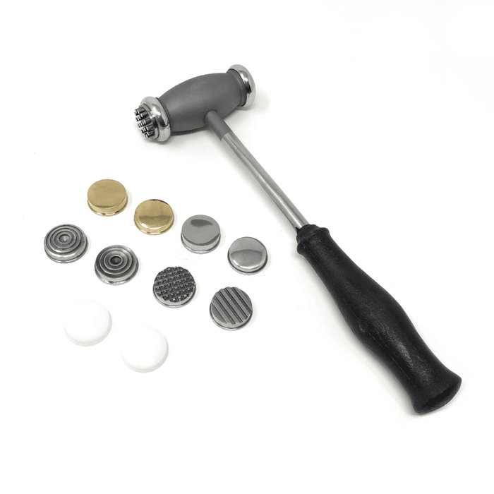 Texturing Hammer with 12 Interchangeable Heads
