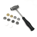 Texturing Hammer with 12 Interchangeable Heads