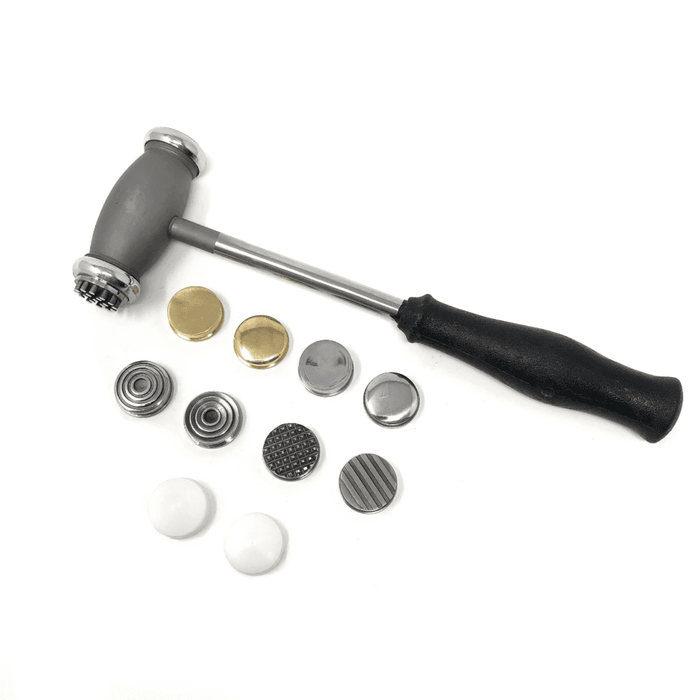 Texturing Hammer with 12 Interchangeable Heads