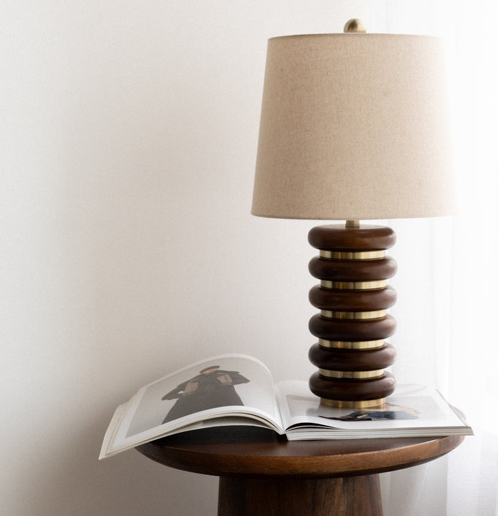 Thalia Stacked Ring Table Lamp