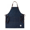 The Street Apron Denim with Leather Straps - Choose Colour