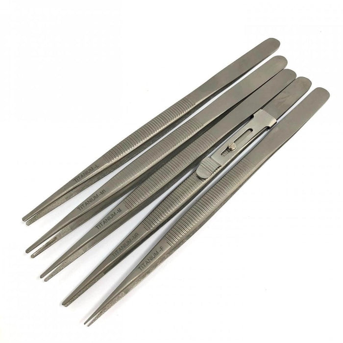 Titanium Diamond Tweezer Set