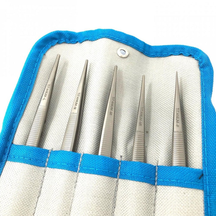 Titanium Diamond Tweezer Set