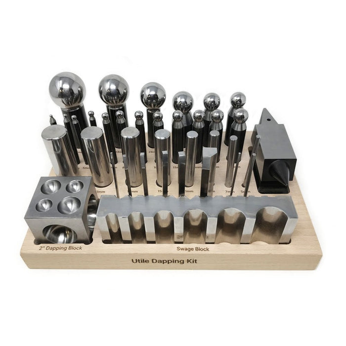 Utile Dapping Kit with Dapping Block and Anvil