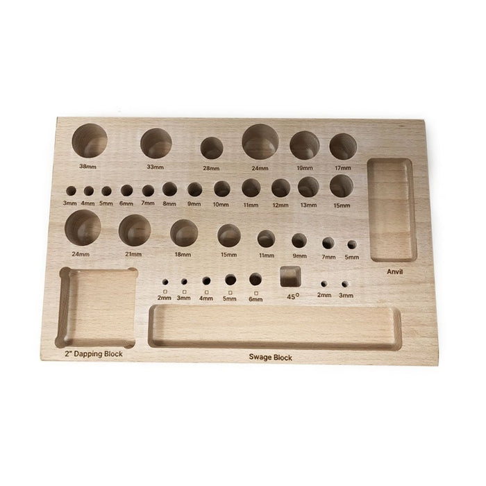 Utile Dapping Kit with Dapping Block and Anvil