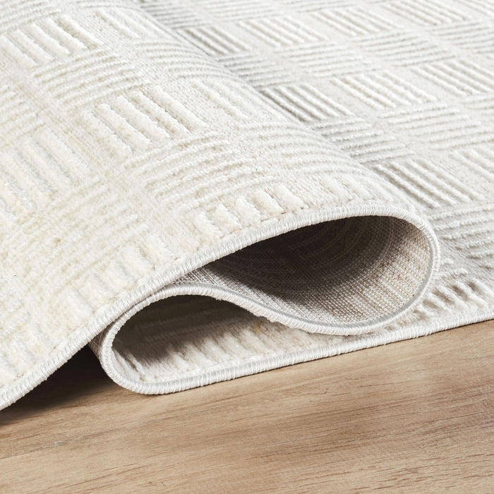 Vera Geometric Cream Rug