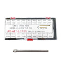 Watch Split Pins Set, Ø1.10mm, 12mm-29mm