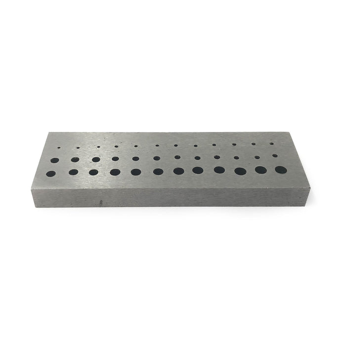 Watch Staking Block for Riveting, 0.25mm - 2.35mm
