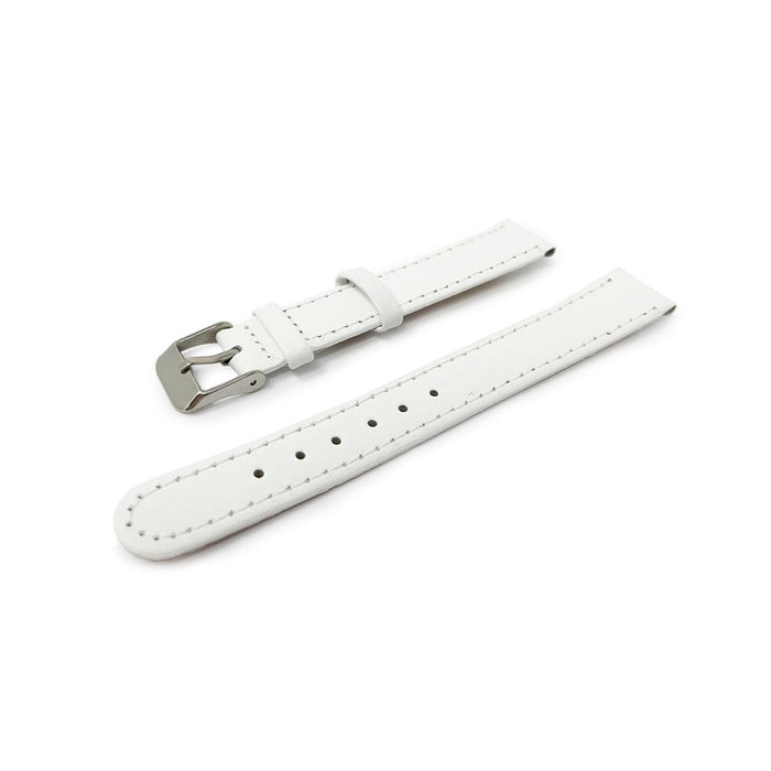 White Leather Watch Strap