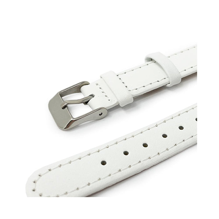 White Leather Watch Strap