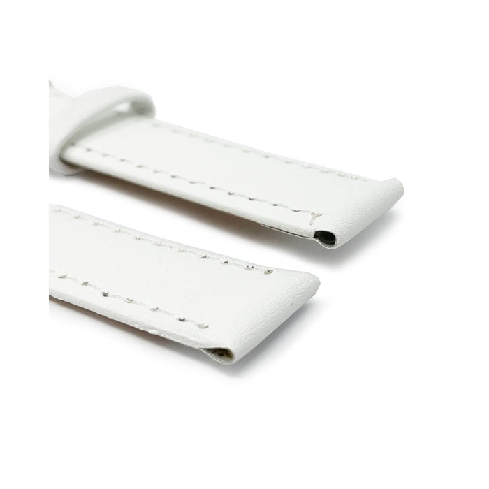 White Leather Watch Strap