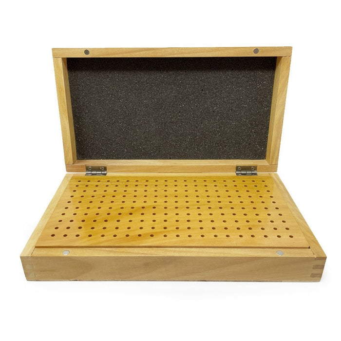 Wooden Burr Box with 200 Holes